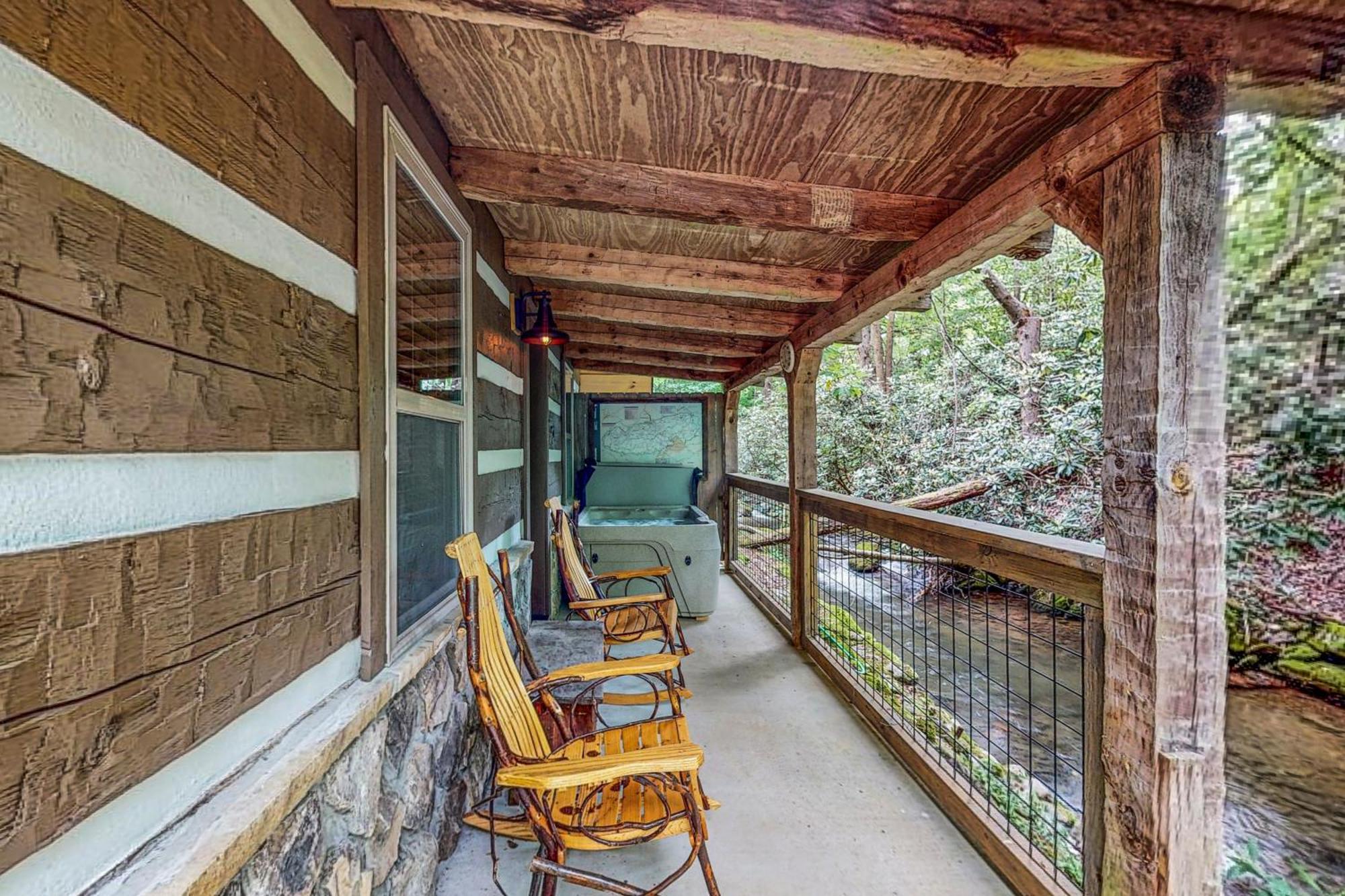 Up The Creek Villa Gatlinburg Kültér fotó