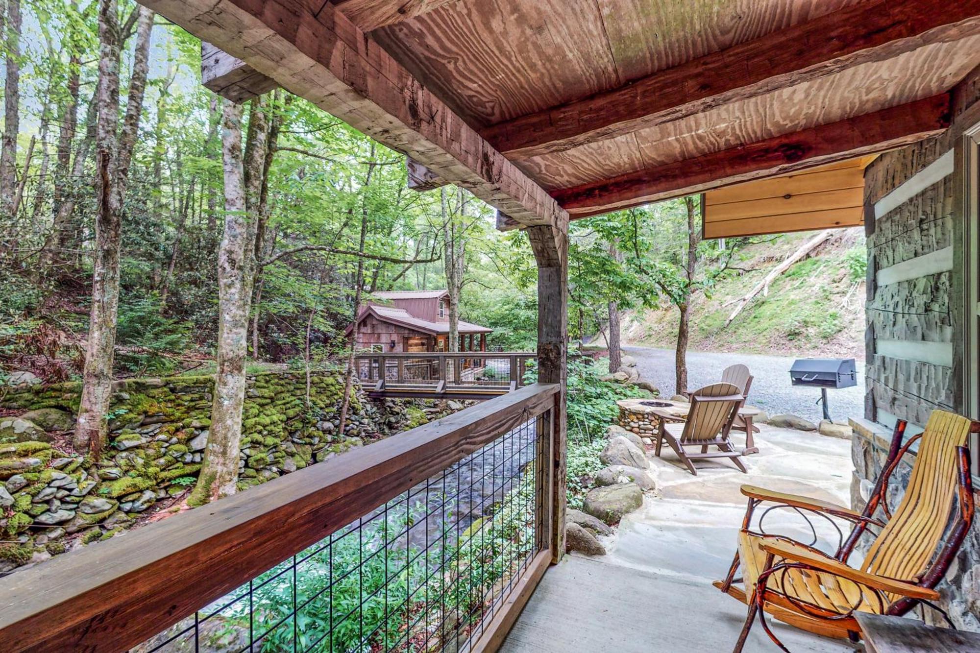 Up The Creek Villa Gatlinburg Kültér fotó