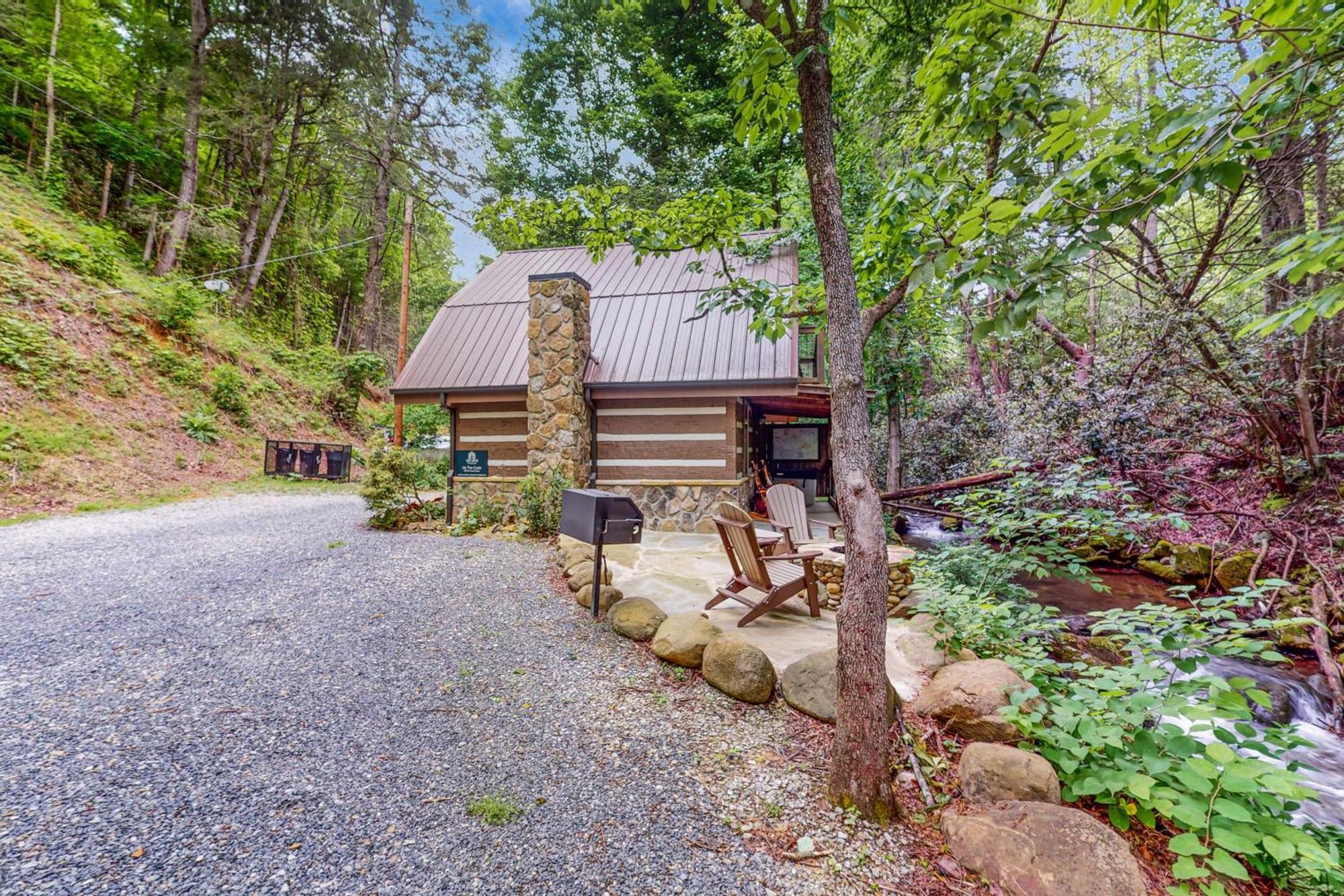 Up The Creek Villa Gatlinburg Kültér fotó